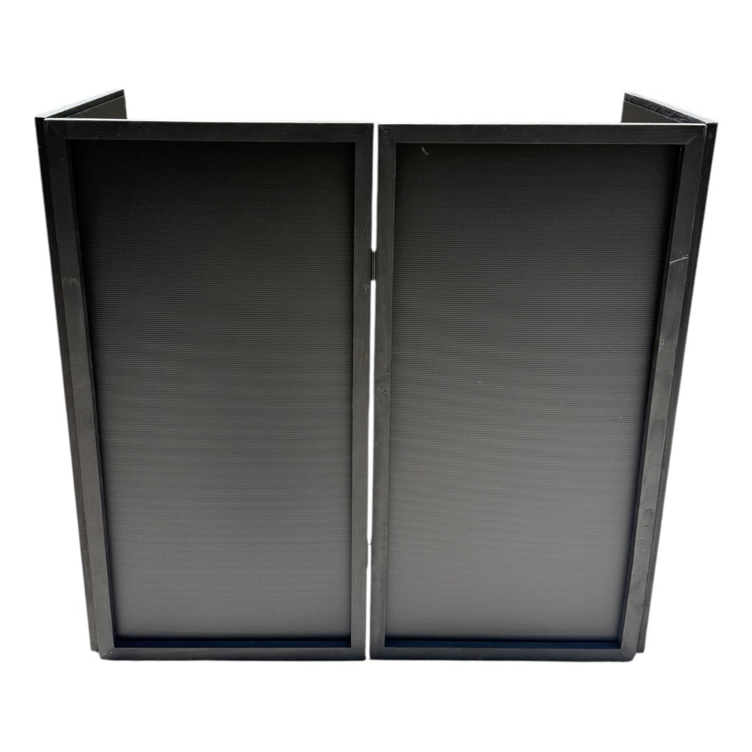 Cabina Dj Booth Mesa Dj Controladora Negra plegable