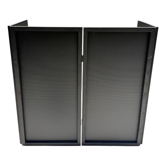 Cabina Dj Booth Mesa Dj Controladora Negra plegable