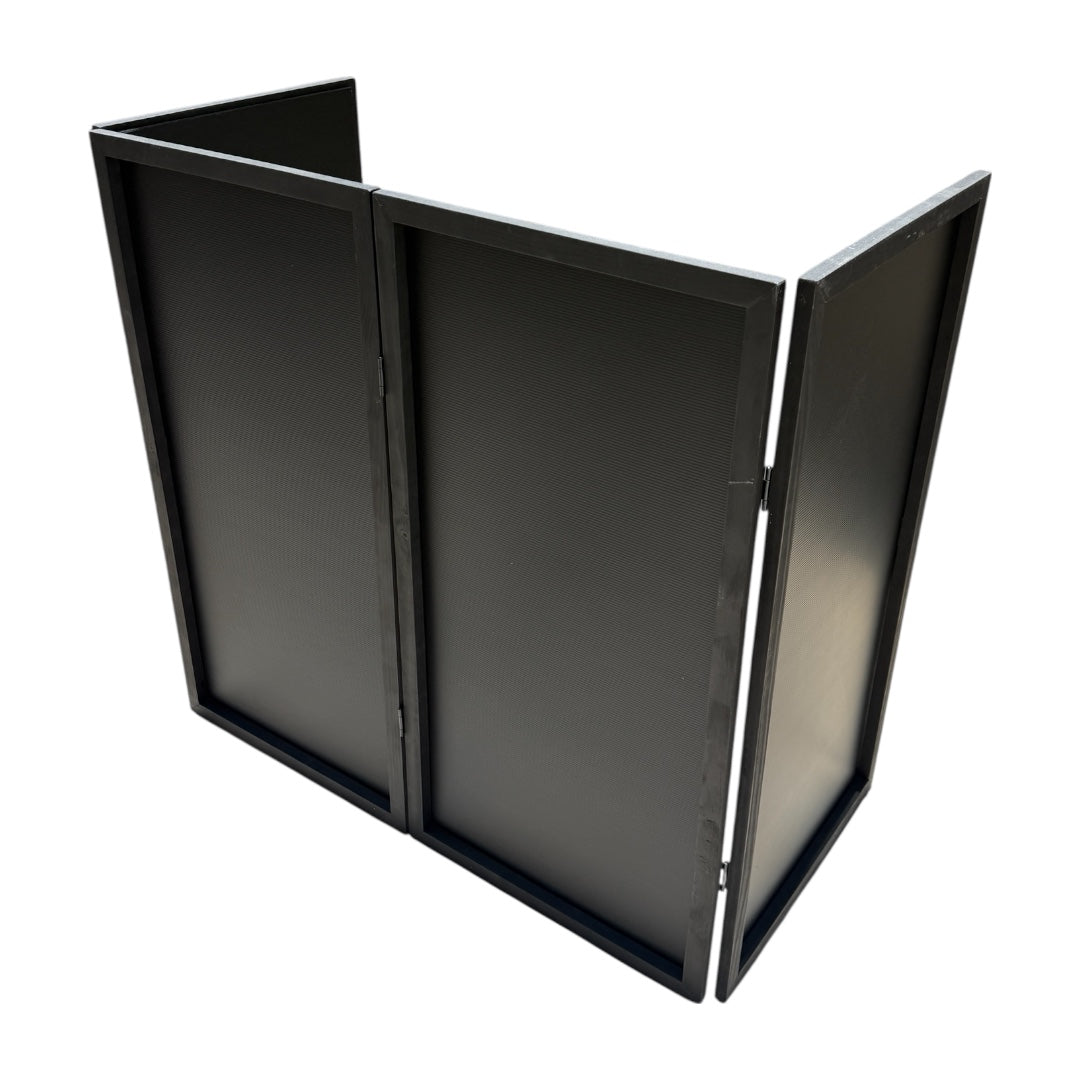 Cabina Dj Booth Mesa Dj Controladora Negra plegable