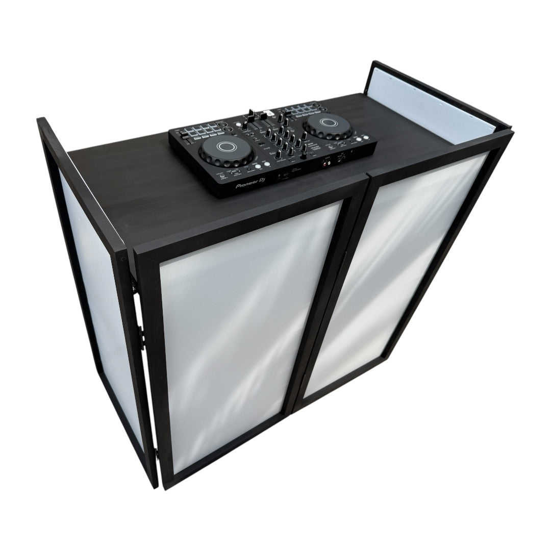 Cabina DJ profesional plegable transportable Hecha en México 